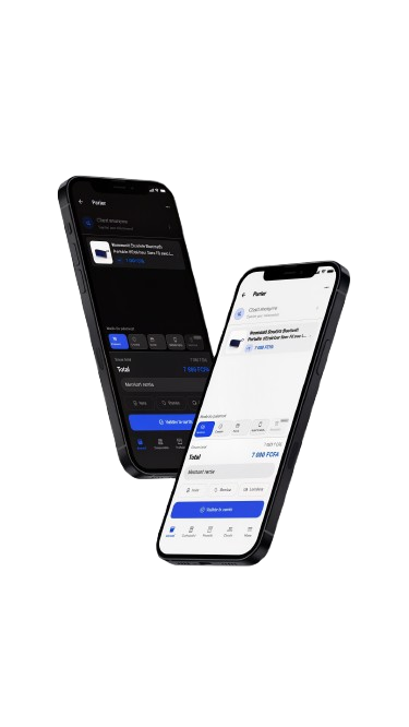 Application Sparks POS — caisse enregistreuse sur tablette