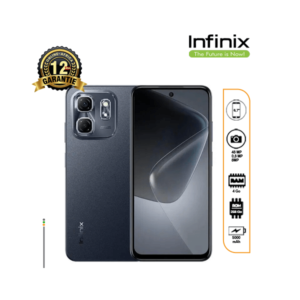 Infinix HOT 50i - Smartphone 6.7’’ 120Hz, Batterie 5000mAh,