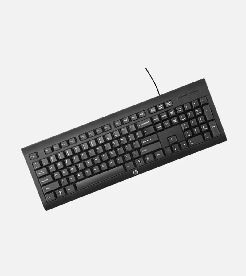 Clavier HP  K1500 – USB filaire, touches silencieuses, robuste
