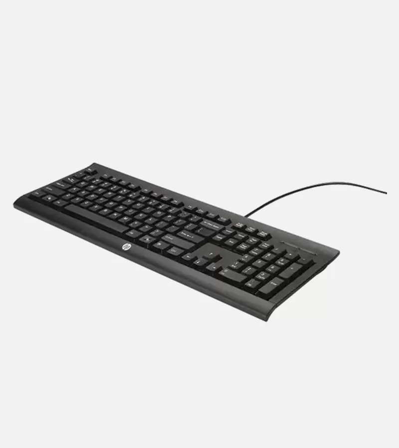 Clavier HP  K1500 – USB filaire, touches silencieuses, robuste